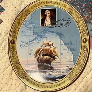 Coca Cola tray 1978 Capt Cook